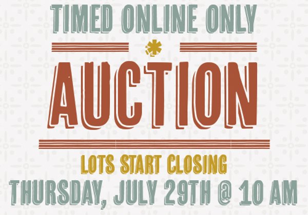 TIMED ONLINE ONLY PERSONAL PROPERTY AUCTION IN WHITLEY COUNTY, INDIANA