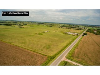Tract 1 NE View  - LAND AUCTION - 1060.77+/- ACRES 5 FARMS OFFERED IN 21 TRACTS - McCLAIN AND GARVIN COUNTIES, OKLAHOMA