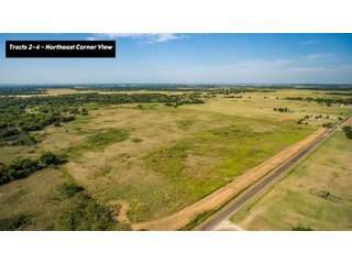 Tracts 2-4 NE view - LAND AUCTION - 1060.77+/- ACRES 5 FARMS OFFERED IN 21 TRACTS - McCLAIN AND GARVIN COUNTIES, OKLAHOMA
