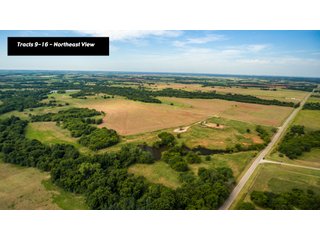 tracts 9-16 NE View - LAND AUCTION - 1060.77+/- ACRES 5 FARMS OFFERED IN 21 TRACTS - McCLAIN AND GARVIN COUNTIES, OKLAHOMA