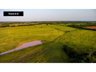 Tracts 6-8 - LAND AUCTION - 392 +/- ACRES OFFERED IN 8 TRACTS IN PAYNE COUNTY, OKLAHOMA