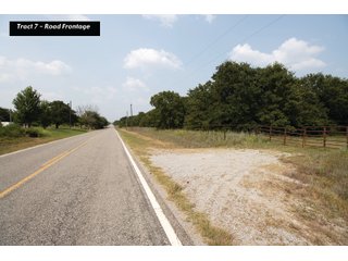 Tract 7 Road Frontage - LAND AUCTION - 308+/- ACRES OFFERED IN 10 TRACTS IN MCCLAIN AND GARVIN COUNTY, OKLAHOMA