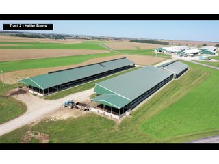 Tract 2 Heifer Barn - SOUTHWEST WISCONSIN DAIRY DISPERSAL - 211+/- ACRES OFFERED IN 5 TRACTS WITH APPROX. 1500 ACRES THAT MAY BE LEASED. 1550 MILKING COWS/225 DRY COWS/1600 HEIFERS