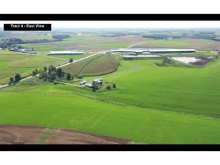 Tract 4 East View - SOUTHWEST WISCONSIN DAIRY DISPERSAL - 211+/- ACRES OFFERED IN 5 TRACTS WITH APPROX. 1500 ACRES THAT MAY BE LEASED. 1550 MILKING COWS/225 DRY COWS/1600 HEIFERS