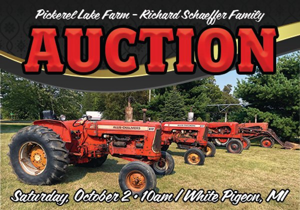 FARM EQUIPMENT AUCTION - ST. JOSEPH COUNTY, MICHIGAN