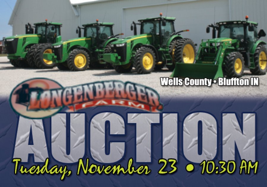 FARM EQUIPMENT AUCTION - WELLS COUNTY, INDIANA