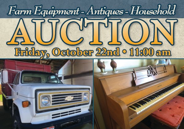 FARM EQUIPMENT - ANTIQUES - PERSONAL PROPERTY AUCTION - CLARK COUNTY, OHIO