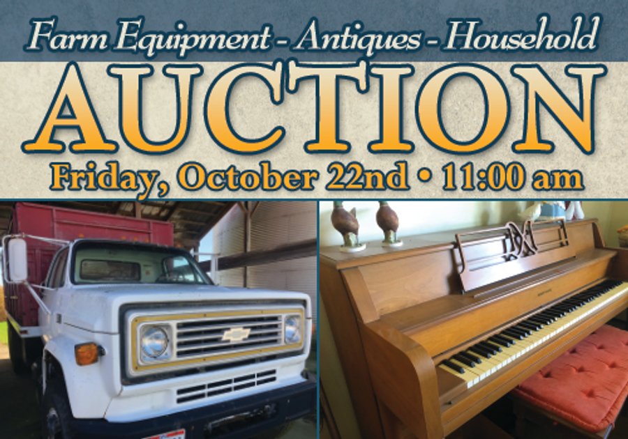 FARM EQUIPMENT - ANTIQUES - PERSONAL PROPERTY AUCTION - CLARK COUNTY, OHIO