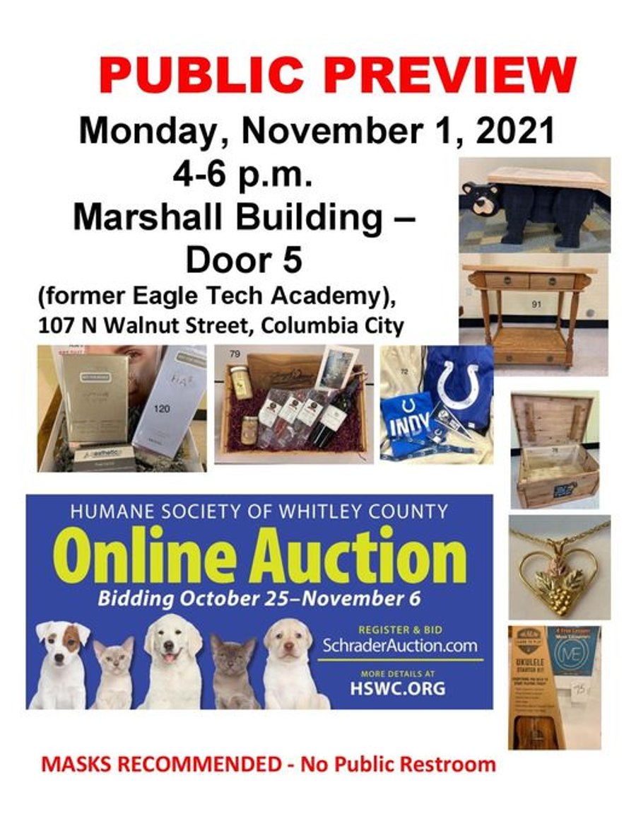 Timed Online Only Annual Benefit Charity Auction