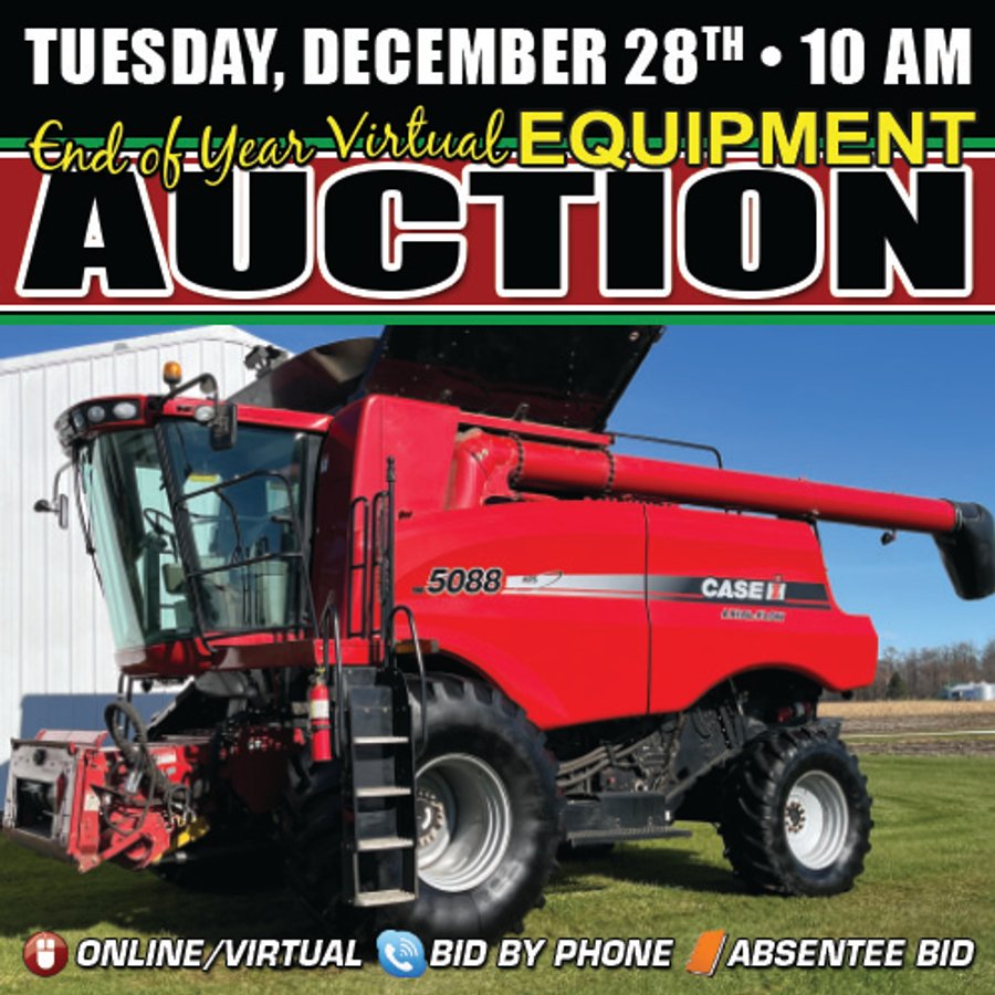 VIRTUAL YEAR END CONSIGNMENT - FARM EQUIPMENT AUCTION