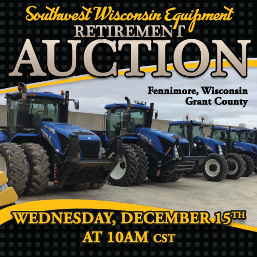 SOUTHWEST WISCONSIN EQUIPMENT RETIREMENT AUCTION