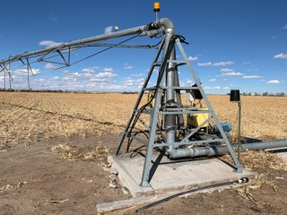 <li>766+/- Highly Productive Tillable Farmland
<li>735+/- Irrigated Acres
<li>Unlimited Water
<li>Irrigation Equipment:
<li>2018 T/L hydraulic center pivot (Pivot #2 SE Circle)
<li>2016 T/L hydraulic center pivot (Pivot #3 SW Circle)
<li>2015 T/L hydraulic center pivot (Pivot #1 NE Circle)
<li>2013 T/L hydraulic wiper pivot (110 ac. NW corner)
<li>2008 T/L hydraulic wiper pivot (75 ac. NE corner) - FARMLAND - 766+/- ACRES