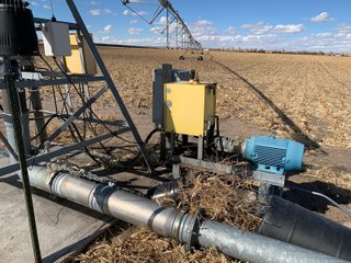 <li>766+/- Highly Productive Tillable Farmland
<li>735+/- Irrigated Acres
<li>Unlimited Water
<li>Irrigation Equipment:
<li>2018 T/L hydraulic center pivot (Pivot #2 SE Circle)
<li>2016 T/L hydraulic center pivot (Pivot #3 SW Circle)
<li>2015 T/L hydraulic center pivot (Pivot #1 NE Circle)
<li>2013 T/L hydraulic wiper pivot (110 ac. NW corner)
<li>2008 T/L hydraulic wiper pivot (75 ac. NE corner) - FARMLAND - 766+/- ACRES