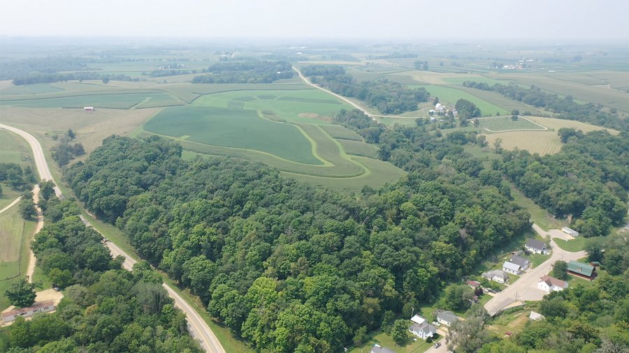 For sale: 46.27+/- ACRES FOR SALE. 32+/- ACRES TILLABLE. 14+/- ACRES TIMBER/HUNTING - GRANT COUNTY, WISCONSIN - Grant County, WI 
