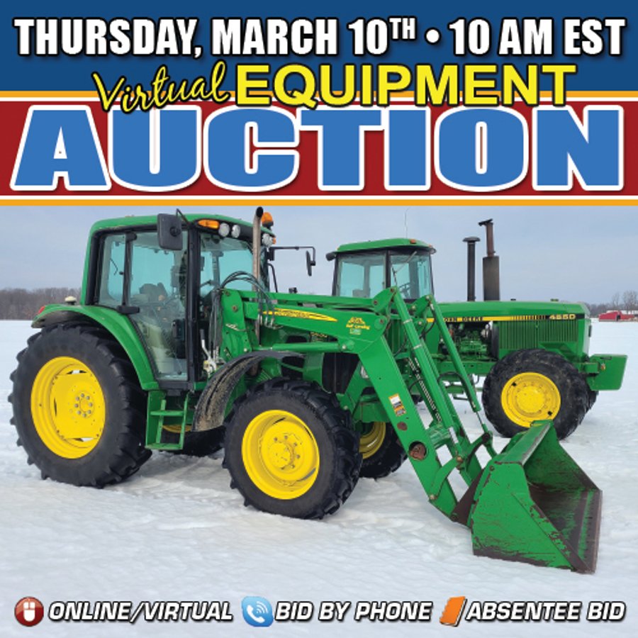 CONSIGNMENT EQUIPMENT AUCTIONS - VIRTUAL