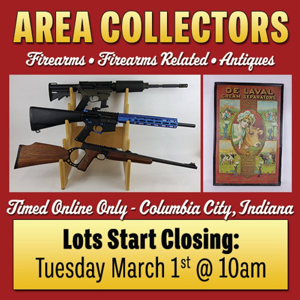 TIMED ONLINE ONLY AUCTION - COLUMBIA CITY, IN