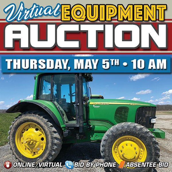 MAY CONSIGNMENT VIRTUAL EQUIPMENT AUCTION