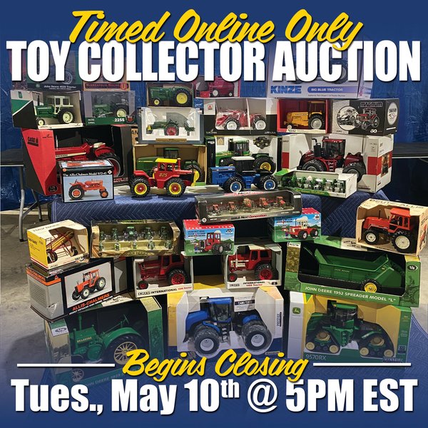 2 DAY TIMED ONLINE ONLY TOY COLLECTION AUCTION IN LAGRANGE COUNTY, IN
