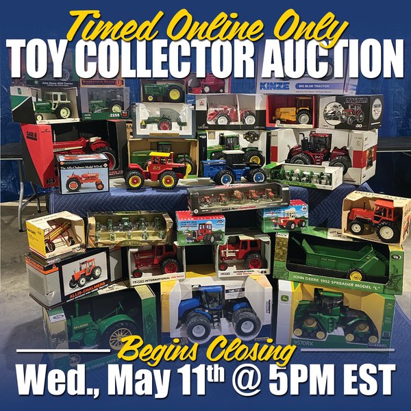 2 DAY TIMED ONLINE ONLY TOY COLLECTION AUCTION IN LAGRANGE COUNTY, IN