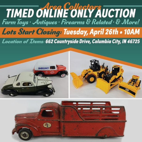TIMED ONLINE ONLY AUCTION IN WHITLEY COUNTY, IN