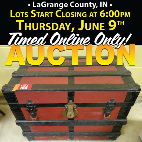 TIMED ONLINE ONLY AUCTION IN LAGRANGE COUNTY, IN