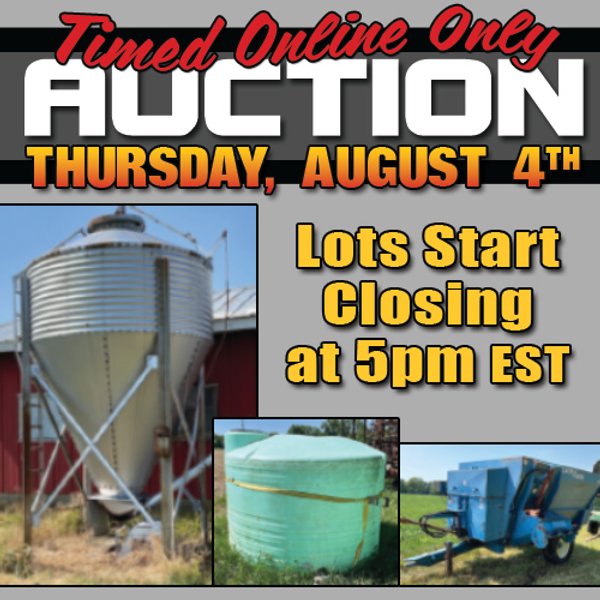 TIMED ONLINE ONLY AUGUST CONSIGNMENT AUCTION
