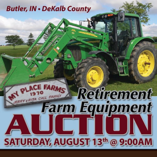 FARM EQUIPMENT AUCTION IN DEKALB COUNTY, INDIANA