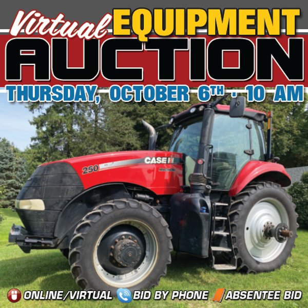 VIRTUAL OCTOBER CONSIGNMENT - FARM EQUIPMENT AUCTION