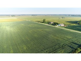 TRACT 2 - LAND AUCTION - 160 +/- ACRES CROPLAND & 2-STORY FARMHOUSE OFFERED IN 3 TRACTS IN RUSH COUNTY, INDIANA