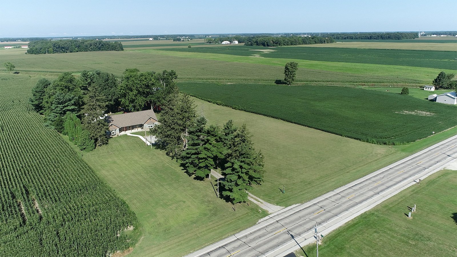 Property photo 3 - REAL ESTATE AUCTION - 3.24+/- ACRES OFFERED IN 1 TRACT IN WHITLEY COUNTY, INDIANA