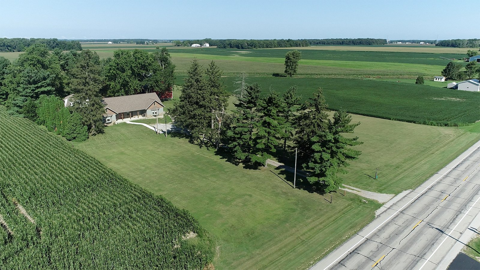 Property photo 4 - REAL ESTATE AUCTION - 3.24+/- ACRES OFFERED IN 1 TRACT IN WHITLEY COUNTY, INDIANA