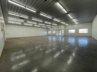 <b><font size=5 color=red>**PRICE REDUCED AGAIN!**</font></b><br><br>Now that the owners have moved to a new location this building is for sale and is a unique opportunity to purchase a large building and commercial lot in a great location right of SR 9 and within Albion. The lot is .710 acres and the property contains a 5,712 sq. ft. building that includes two large workshops as well as two office spaces and a restroom. The perimeter fence was installed around the back end of the lot in 2017. The building boasts excellent internet and phone service with Ligtel Fiber Optics installed in 2019. All new gutters and ice jams were installed in 2020. There is a 7.5 Horsepower air compressor with 3/4 Rapid Air lines on the east end of the building. The building contains dual furnaces, with the west half of the building being heated and cooled and east end being heat only. The building has been managed tremendously and has a wide variety of possible uses! Don't miss out on this unique chance to acquire a nice building with a great location!<li>Great frontage and visibility being located right off SR 9
<li>Hi Efficiency LED Lights Installed in 2020
<li>Extremely well-maintained building
<li>Ligtel Fiber Optics Installed in 2019
<li>Can be creative with uses, very adaptable building!<br>
<li>Water is with Albion City Utilities with an average cost of $30 per month
<li>Utilities NIPSCO (GAS) monthly fees $175 winter $50 summer (Approx)
<li>Electric AEP with costs ranging from $225 - 300 (Approx)
<li>Taxes $3,306.40 per year
<li>$10,000 available from the Town of Albion for front facade upgrading
<li>Possible entrance from back onto S. Liberty St. by applying for a driveway permit
<li>11 1/2ft ceilings
<li>10ft x 12ft overhead door in rear
<li>2- offices and 1 bathroom - REAL ESTATE FOR SALE - COMMERCIAL BUILDING - NOBLE COUNTY, IN **PRICE REDUCED**