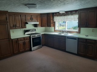 1 1/2 Story Country home, on 1.84+/- acres, 2155+/- square feet of living space: living room, 4 bedrooms, 1 bath, eat in kitchen with appliances, large mud room, and laundry. The home has a newer furnace, water softener, water heater, a new roof in 2019, replacement windows, and a large wood deck. Detached two car garage with plenty of work space and a 36ft x40ft pole building.
 - HOME FOR SALE 1.84+/- ACRES IN WHITLEY COUNTY, IN