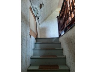 1 1/2 Story Country home, on 1.84+/- acres, 2155+/- square feet of living space: living room, 4 bedrooms, 1 bath, eat in kitchen with appliances, large mud room, and laundry. The home has a newer furnace, water softener, water heater, a new roof in 2019, replacement windows, and a large wood deck. Detached two car garage with plenty of work space and a 36ft x40ft pole building.
 - HOME FOR SALE 1.84+/- ACRES IN WHITLEY COUNTY, IN