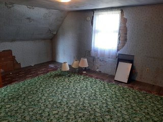 1 1/2 Story Country home, on 1.84+/- acres, 2155+/- square feet of living space: living room, 4 bedrooms, 1 bath, eat in kitchen with appliances, large mud room, and laundry. The home has a newer furnace, water softener, water heater, a new roof in 2019, replacement windows, and a large wood deck. Detached two car garage with plenty of work space and a 36ft x40ft pole building.
 - HOME FOR SALE 1.84+/- ACRES IN WHITLEY COUNTY, IN