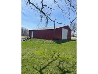 1 1/2 Story Country home, on 1.84+/- acres, 2155+/- square feet of living space: living room, 4 bedrooms, 1 bath, eat in kitchen with appliances, large mud room, and laundry. The home has a newer furnace, water softener, water heater, a new roof in 2019, replacement windows, and a large wood deck. Detached two car garage with plenty of work space and a 36ft x40ft pole building.
 - HOME FOR SALE 1.84+/- ACRES IN WHITLEY COUNTY, IN