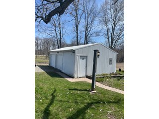 1 1/2 Story Country home, on 1.84+/- acres, 2155+/- square feet of living space: living room, 4 bedrooms, 1 bath, eat in kitchen with appliances, large mud room, and laundry. The home has a newer furnace, water softener, water heater, a new roof in 2019, replacement windows, and a large wood deck. Detached two car garage with plenty of work space and a 36ft x40ft pole building.
 - HOME FOR SALE 1.84+/- ACRES IN WHITLEY COUNTY, IN
