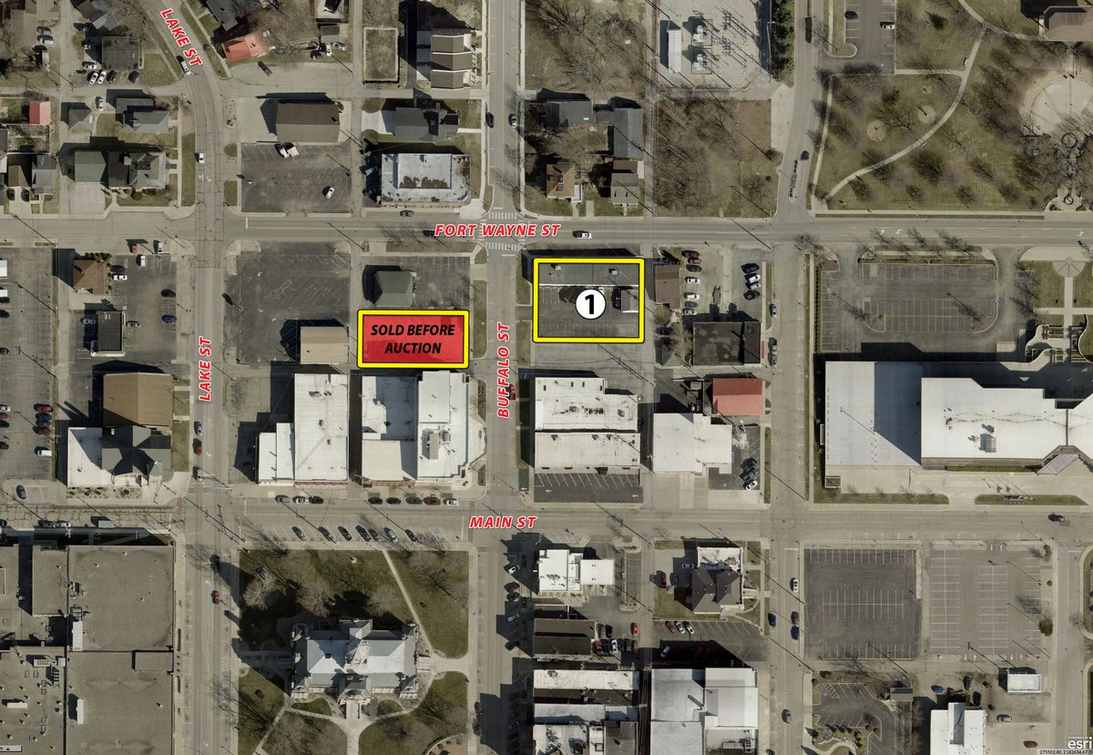 Tract 1 - **UPDATED** TIMED ONLINE ONLY REAL ESTATE AUCTION - COMMERCIAL BLDG IN 1 TRACT IN KOSCIUSKO COUNTY, INDIANA