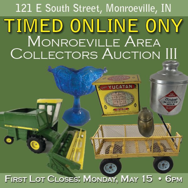 PERSONAL PROPERTY AUCTION IN ALLEN COUNTY, INDIANA