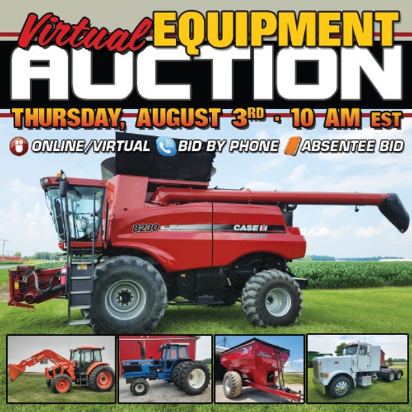 AUGUST CONSIGNMENT VIRTUAL FARM EQUIPMENT AUCTION