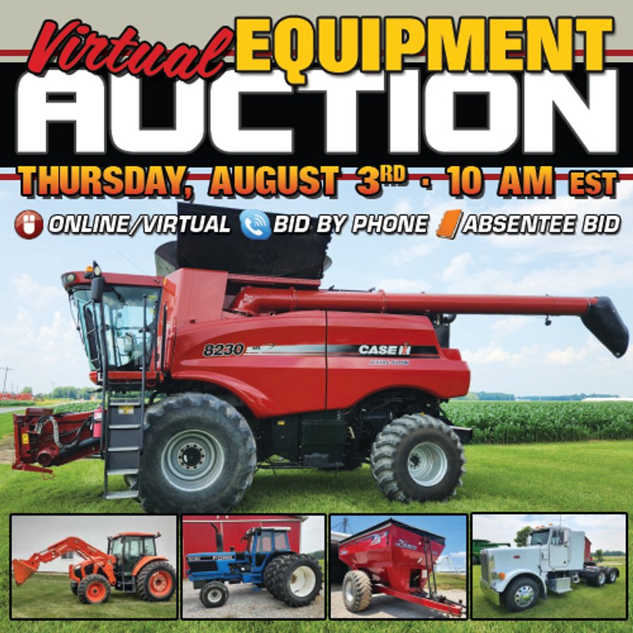 AUGUST CONSIGNMENT VIRTUAL FARM EQUIPMENT AUCTION