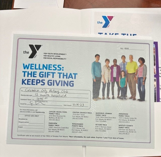Property photo 3 - COLUMBIA CITY ROTARY CLUB 2023 SILENT AUCTION - TIMED ONLINE ONLY