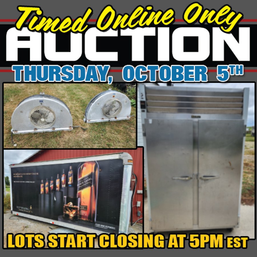 TIMED ONLINE OCTOBER CONSIGNMENT FARM EQUIPMENT AUCTION