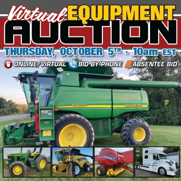 VIRTUAL OCTOBER CONSIGNMENT FARM EQUIPMENT AUCTION