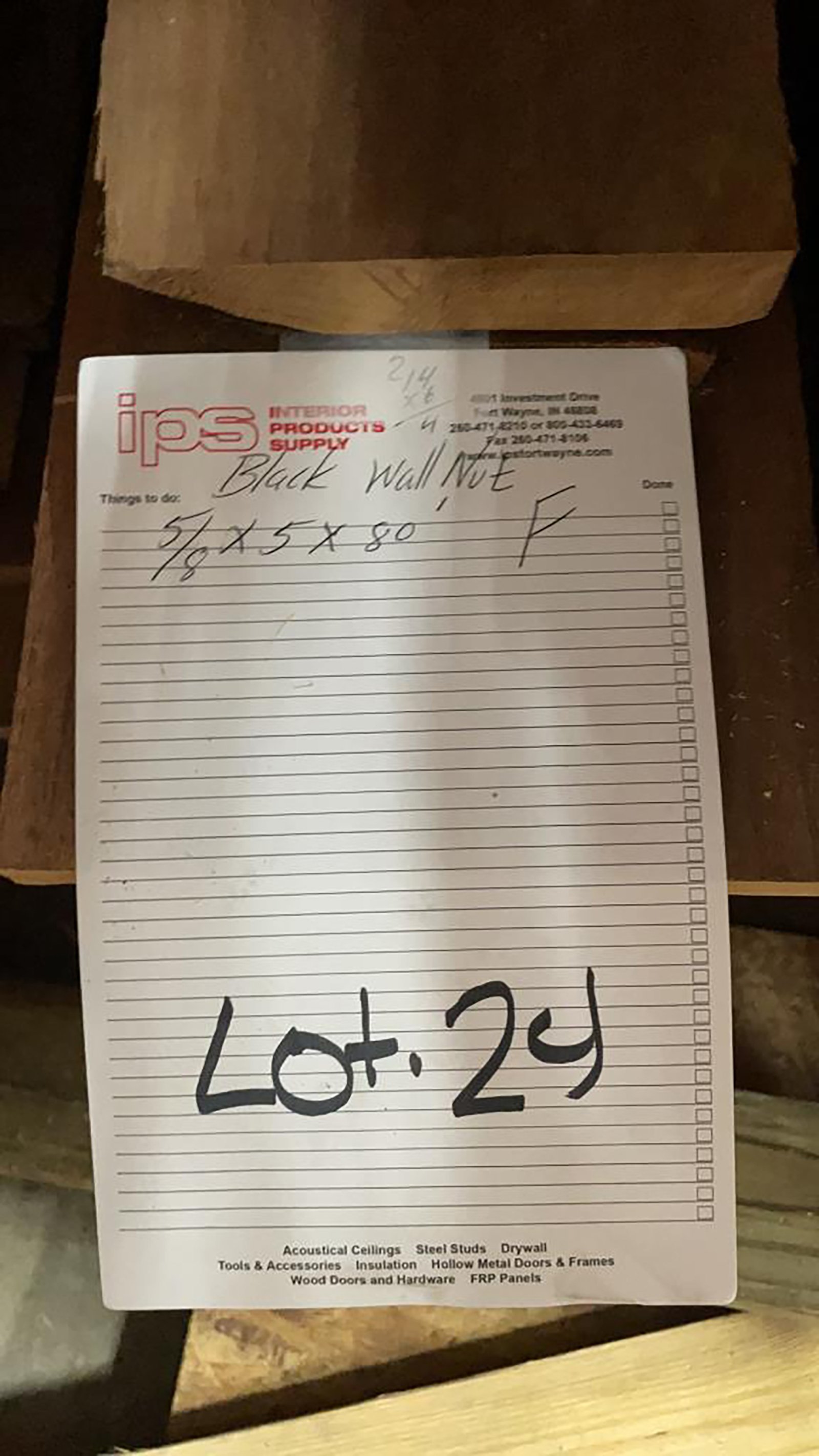Property photo 17 - TIMED ONLINE ONLY LUMBER AUCTION IN ALLEN COUNTY, INDIANA