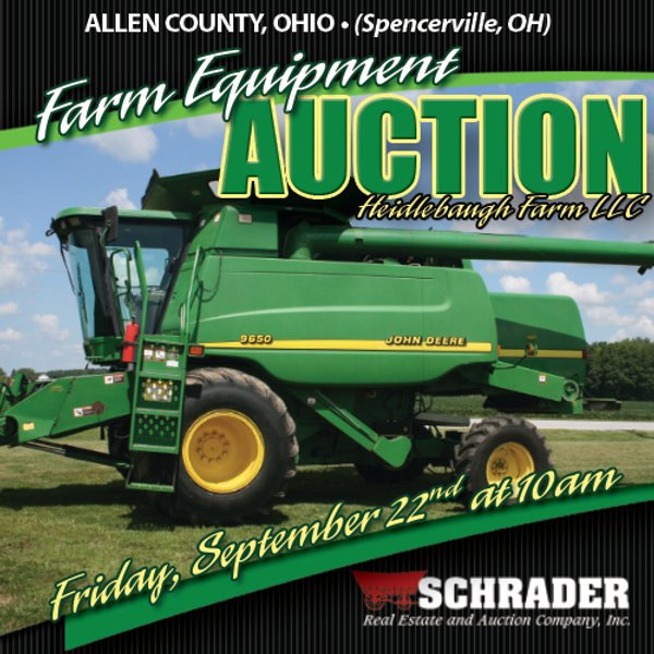 FARM EQUIPMENT AUCTION IN ALLEN COUNTY, OHIO