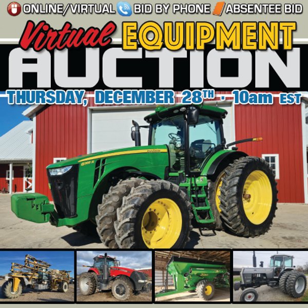 VIRTUAL YEAR END CONSIGNMENT FARM EQUIPMENT AUCTION
