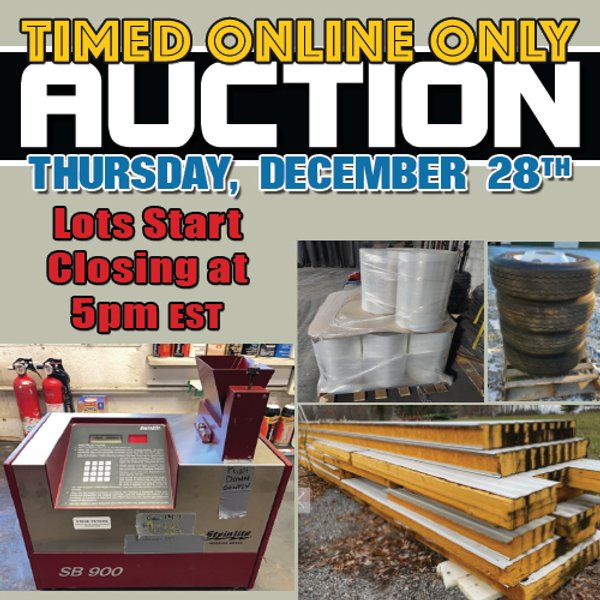 TIMED ONLINE ONLY YEAR END CONSIGNMENT FARM EQUIPMENT AUCTION