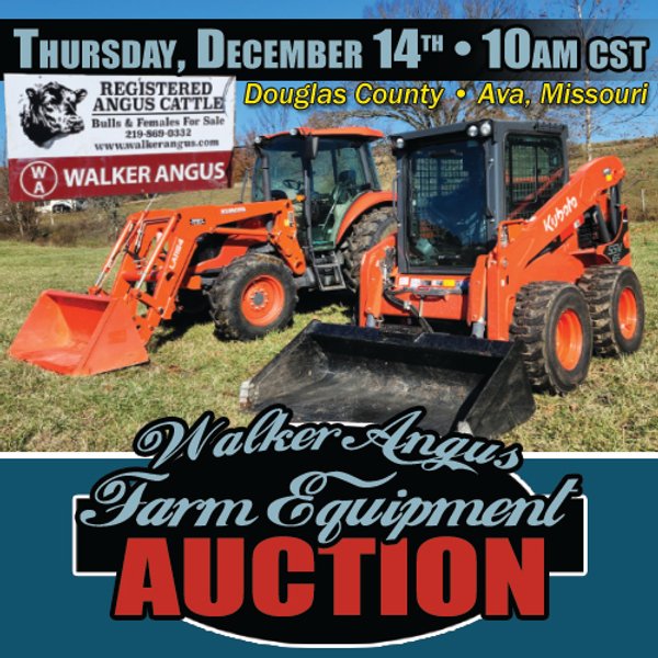 FARM EQUIPMENT AUCTION IN DOUGLAS COUNTY, MISSOURI