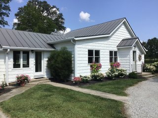 Don't miss this opportunity to experience country living at it's finest! This is a 3-bedroom, 2-bath, 1,876 square foot Country Home that has been completely updated and is ready to enjoy. The updates include a new addition, new roof, siding, wood flooring, air conditioner, heating system, electrical - you name it and it has been updated. Enjoy the beautiful landscaping and wide-open spaces that include mature trees, new plantings and even an apple orchard. House features include a 15x17 family room, 11x15 formal dining room, large bedrooms, parlor, sun room, large deck, laundry room, basement, whole-house generator and more. Outdoors you will find a spacious barn with room for tools, lawn equipment and even animals. There is also approximately 4 1/2 +/- acres for added income potential. This is a wonderful opportunity to create your dream home in the country. Up to 68+/- additional acres available with full frontage on the Mississinewa River. - BEAUTIFUL COUNTRY HOME FOR SALE - 13+/- ACRES IN DELAWARE COUNTY, INDIANA